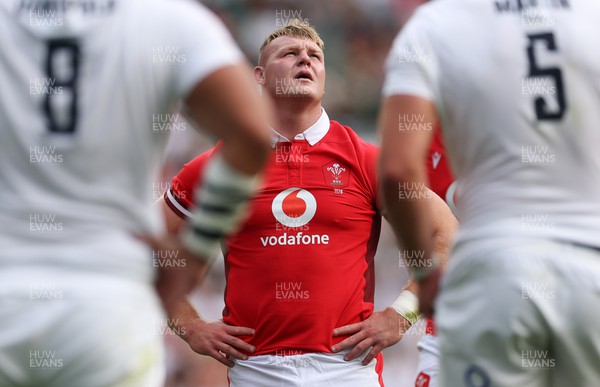 120823 - England v Wales, Summer Nations Series 2023 - Dewi Lake of Wales