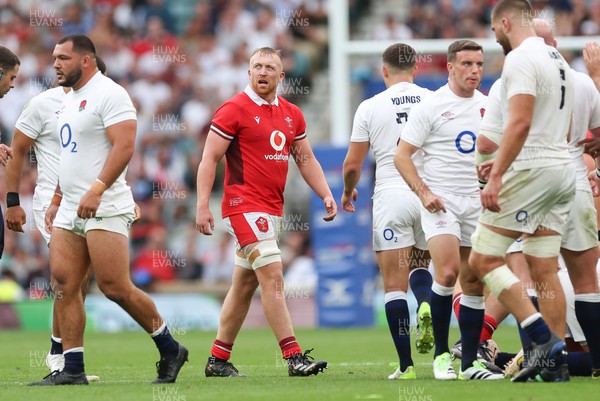 120823 - England v Wales, Summer Nations Series 2023 - Tommy Reffell of Wales