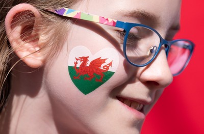 250426 - England v Wales, 2026 Guinness Women’s 6 Nations - Wales fans wait for the team to arrive