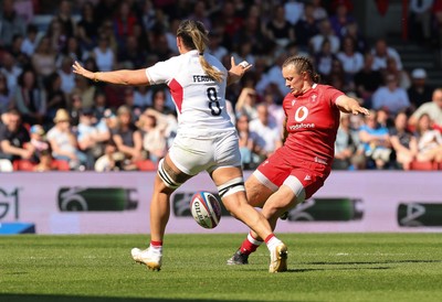 250426 - England v Wales, 2026 Guinness Women’s 6 Nations - Lleucu George of Wales