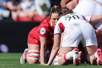 250426 - England v Wales, 2026 Guinness Women’s 6 Nations - Alisha Joyce of Wales