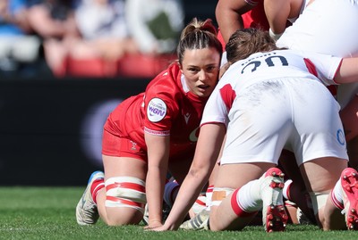 250426 - England v Wales, 2026 Guinness Women’s 6 Nations - Alisha Joyce of Wales