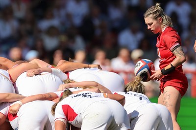250426 - England v Wales, 2026 Guinness Women’s 6 Nations - Keira Bevan of Wales