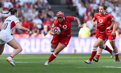 250426 - England v Wales, 2026 Guinness Women’s 6 Nations - Donna Rose of Wales
