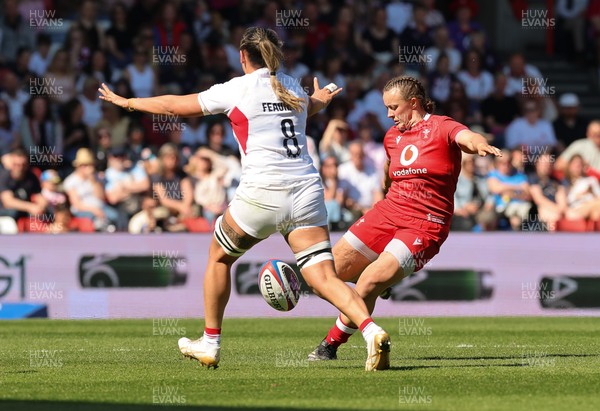 250426 - England v Wales, 2026 Guinness Women’s 6 Nations - Lleucu George of Wales