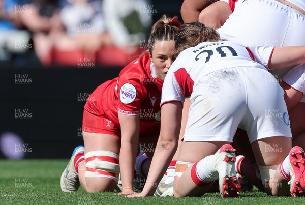 250426 - England v Wales, 2026 Guinness Women’s 6 Nations - Alisha Joyce of Wales
