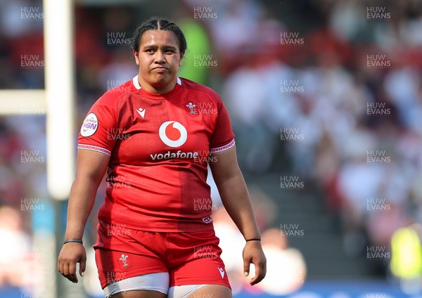 250426 - England v Wales, 2026 Guinness Women’s 6 Nations - Sisilia Tuipulotu of Wales