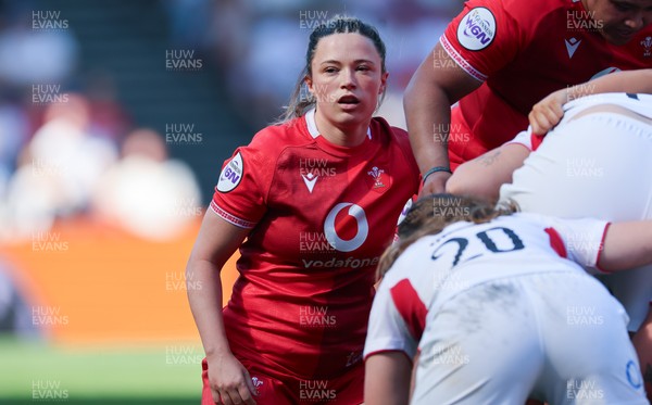 250426 - England v Wales, 2026 Guinness Women’s 6 Nations - Alisha Joyce of Wales
