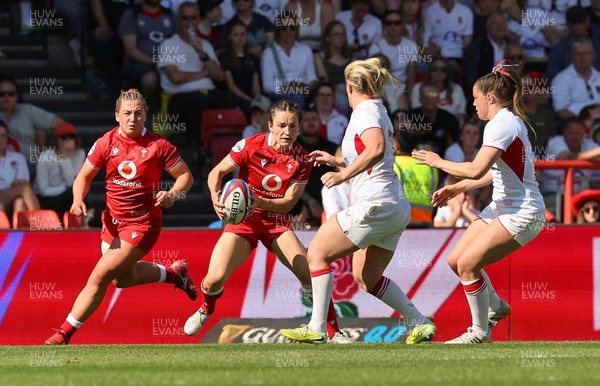 250426 - England v Wales, 2026 Guinness Women’s 6 Nations - Jasmine Joyce of Wales
