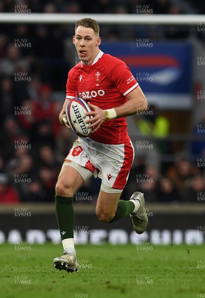 260222 - England v Wales - Guinness Six Nations 2022 - Liam Williams of Wales