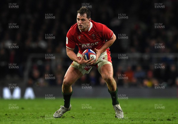 260222 - England v Wales - Guinness Six Nations 2022 - Ryan Elias of Wales