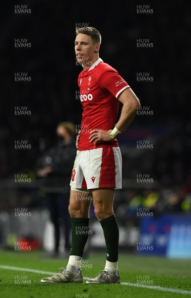 260222 - England v Wales - Guinness Six Nations 2022 - Liam Williams of Wales