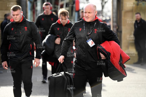 260222 - England v Wales - Guinness Six Nations 2022 - Martyn Williams arrives