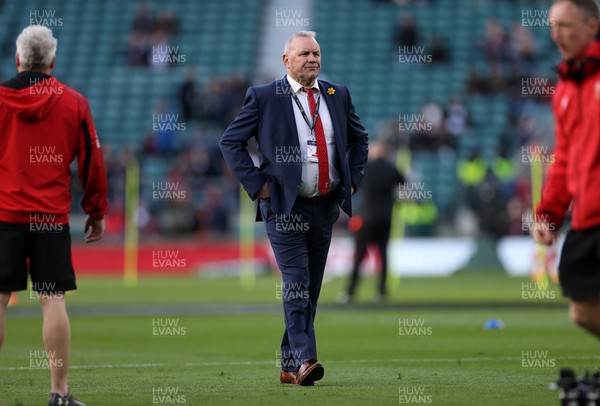 260222 - England v Wales - Guinness 6 Nations - Wales head coach Wayne Pivac