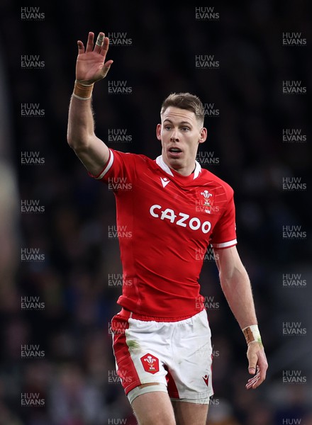 260222 - England v Wales - Guinness 6 Nations - Liam Williams of Wales