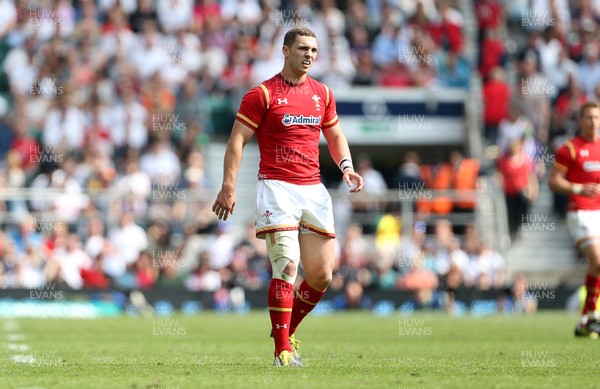 290516 - England v Wales - Old Mutual Wealth Cup - George North of Wales