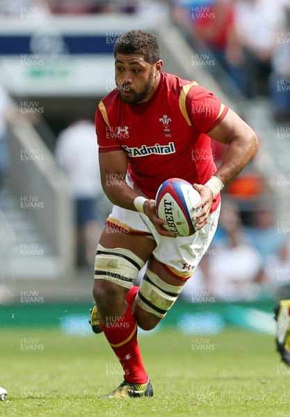 290516 - England v Wales - Old Mutual Wealth Cup - Taulupe Faletau of Wales