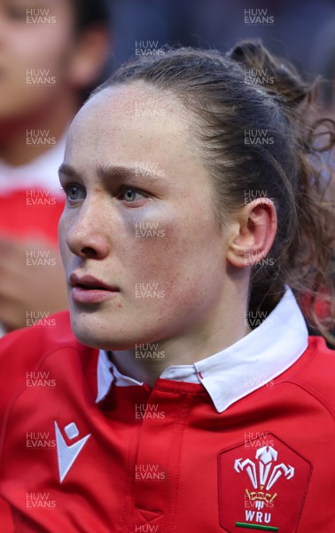 300324 - England v Wales, Guinness Women’s 6 Nations - Jenny Hesketh of Wales at the end of the match