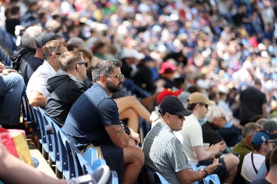 010625 - England v West Indies - 2nd ODI at Sophia Gardens - Fans watching the game