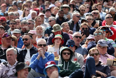 010625 - England v West Indies - 2nd ODI at Sophia Gardens - Fans watching the game