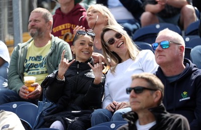 010625 - England v West Indies - 2nd ODI at Sophia Gardens - Fans watching the game