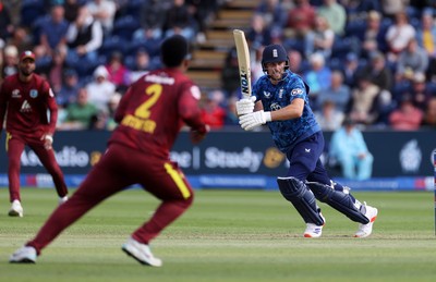010625 - England v West Indies - 2nd ODI at Sophia Gardens - Will Jacks of England batting