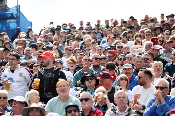 010625 - England v West Indies - 2nd ODI at Sophia Gardens - Fans watching the game