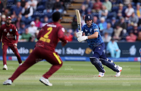 010625 - England v West Indies - 2nd ODI at Sophia Gardens - Will Jacks of England batting