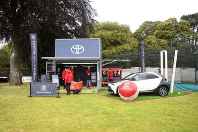 160526 - England Women v New Zealand Women - Metro Bank One Day International - Toyota stand on the lawn
