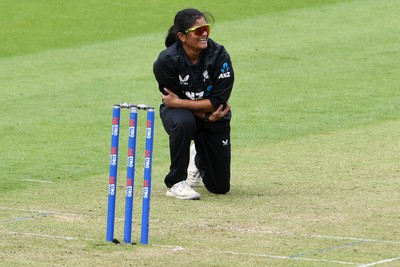 160526 - England Women v New Zealand Women - Metro Bank One Day International - Nensi Patel of New Zealand Women appeals for the wicket