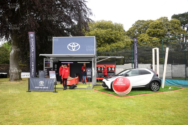 160526 - England Women v New Zealand Women - Metro Bank One Day International - Toyota stand on the lawn