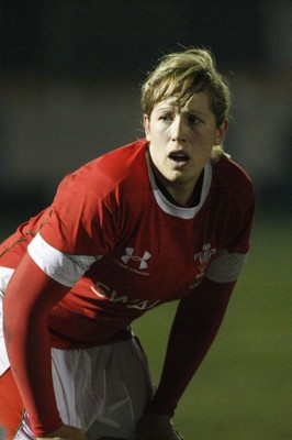 06.02.10 England v Wales - Women's - 6 Nations -  Wales lock Gemma Hallett. 