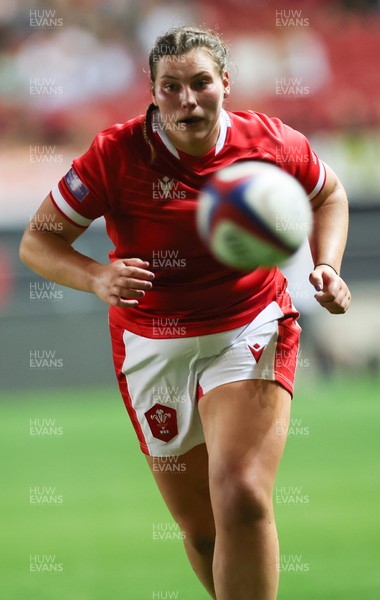 140922 - England Women v Wales Women, Women’s Rugby World Cup Warm-up Match - Gwenllian Pyrs of Wales