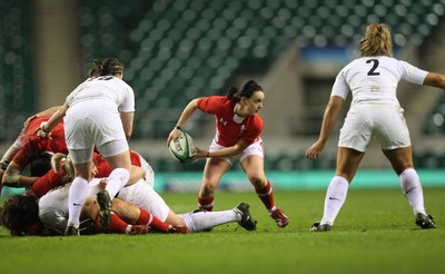 250212 - England Women v Wales Women - Action from the match