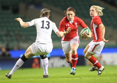 250212 - England Women v Wales Women - Action from the match