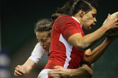 250212 - England Women v Wales Women - Action from the match