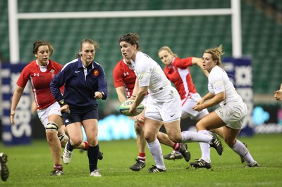 250212 - England Women v Wales Women - Action from the match