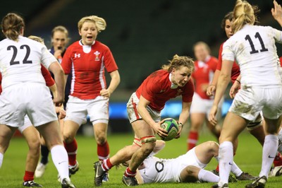 250212 - England Women v Wales Women - Action from the match