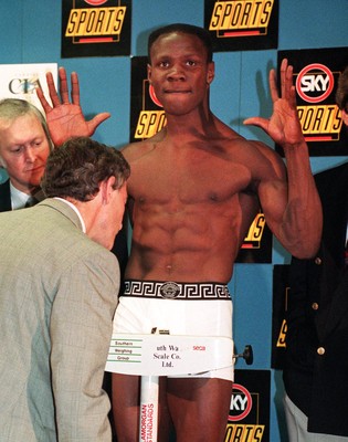 Eubank Weigh In 260894