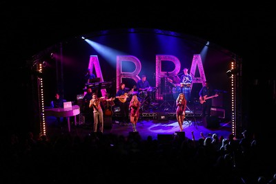 150918 - An Evening of ABBA at Sophia Gardens -  Stars of The West End bring the music of ABBA to  Sophia Gardens Cardiff 