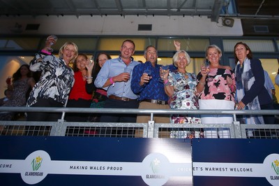 150918 - An Evening of ABBA at Sophia Gardens -  Fans enjoy the atmosphere before the concert 