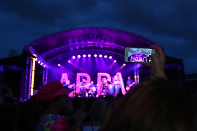 150918 - An Evening of ABBA at Sophia Gardens -  Stars of The West End bring the music of ABBA to  Sophia Gardens Cardiff 