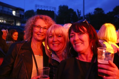 150918 - An Evening of ABBA at Sophia Gardens -  Fans enjoy the concert 