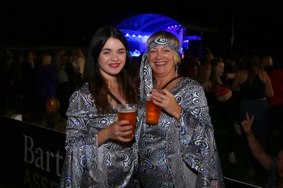 150918 - An Evening of ABBA at Sophia Gardens -  Fans enjoy the concert 