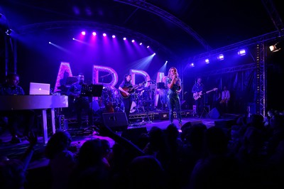 150918 - An Evening of ABBA at Sophia Gardens -  Stars of The West End bring the music of ABBA to  Sophia Gardens Cardiff 