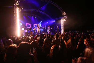 150918 - An Evening of ABBA at Sophia Gardens -  Stars of The West End bring the music of ABBA to  Sophia Gardens Cardiff 