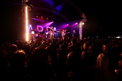 150918 - An Evening of ABBA at Sophia Gardens -  Stars of The West End bring the music of ABBA to  Sophia Gardens Cardiff 