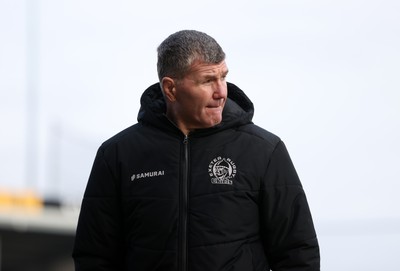 150225 - Exeter Chiefs v Gloucester Rugby - Premiership Cup Pool E - Exeter Cheifs Head Coach Rob Baxter 