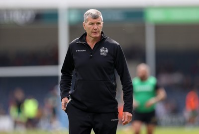 110525 - Exeter Chiefs v Northampton Saints - Gallagher Premiership - Exeter Director of Rugby Rob Baxter 
