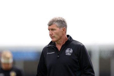 110525 - Exeter Chiefs v Northampton Saints - Gallagher Premiership - Exeter Director of Rugby Rob Baxter 